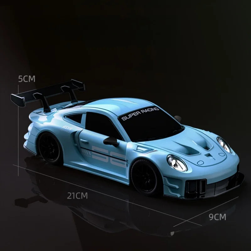 4WD Smart Drift RC Racing Car High-Speed ​​2.4Ghz Electric Remote Control Car Toy with LED Lights for Ages 6-12 Boys Birthday Gift