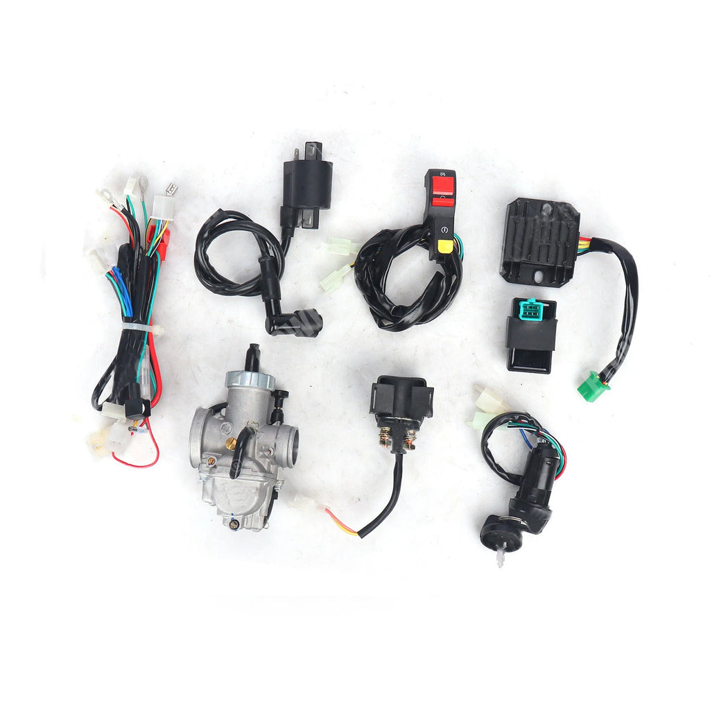 DPGKITS 1PC 212CC Engine Electric Start Single Cylinder 4-Stroke For Zongshen Daytona Anima 190 ZS190 YX150 ZS155 Engine