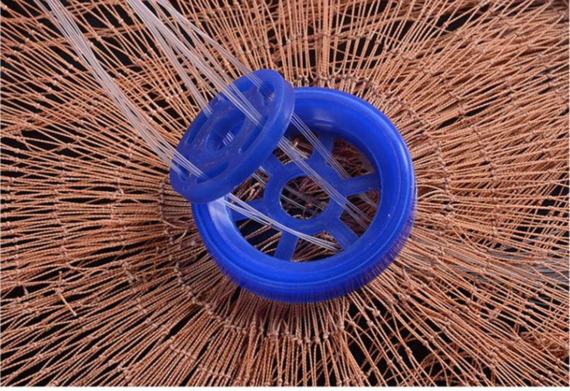 Finefish Water Hunting Cast Net Catch Fish Network Outdoor Hand Throw Fishing Nets Small Mesh Gill Net