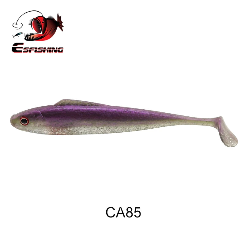 ESFISHING Fishing Lures New Kauli Shad 135mm 160mm Soft Bait Tackle Swimbait Isca Artificial Wobbler Bass