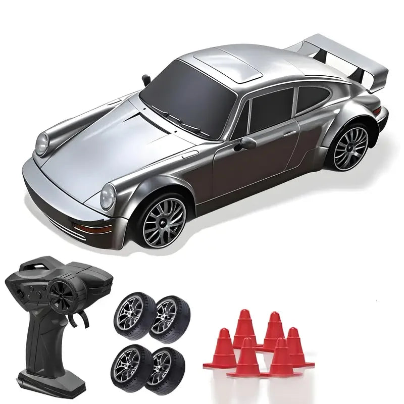 New 4WD Rc Cars 1:24 RC Drift Car 2.4G with Dual Drifting Tires and LED Lights 20+KM/H Race Toy Remote Control Car for Adult Kid