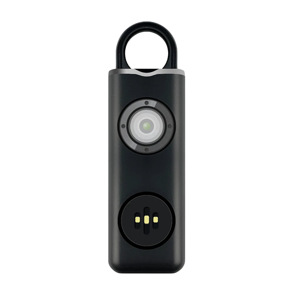 Carrying Scream Loud Panic Alarm 130dB Loud Personal Safety Alarm Flashlight Self Defense Electronic Device for Girl Child Women