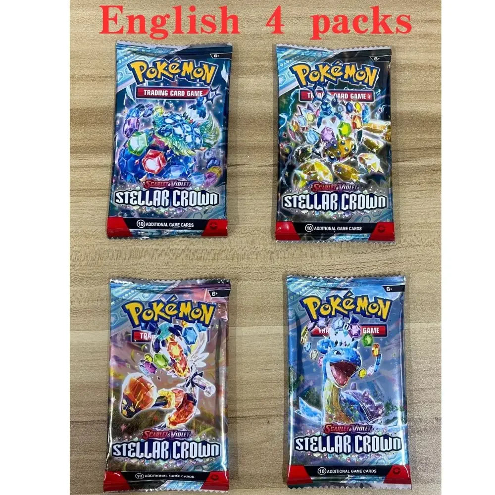 Pokemon Card Prismatic Evolutions Obsidian Flames PALDEAN FATES Surging Sparks English Booster Battle Transaction Card