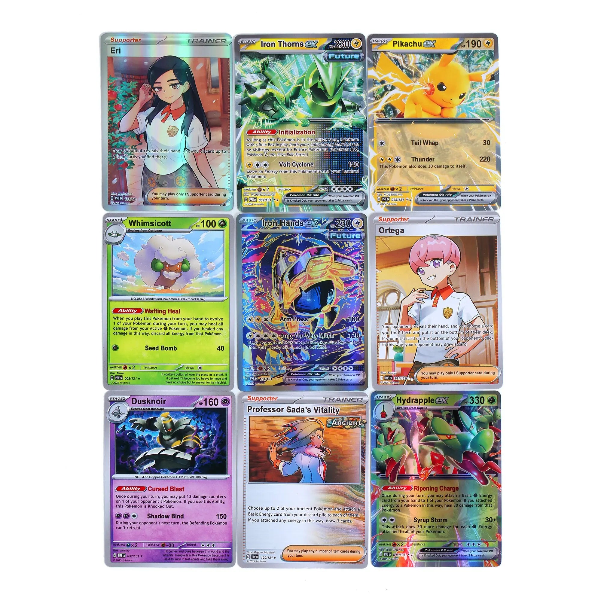 360 Pcs Pokemon Card Journey Together Prismatic Evolutions 151Ultra Prism English Booster  Stellar Crown Battle Transaction Card