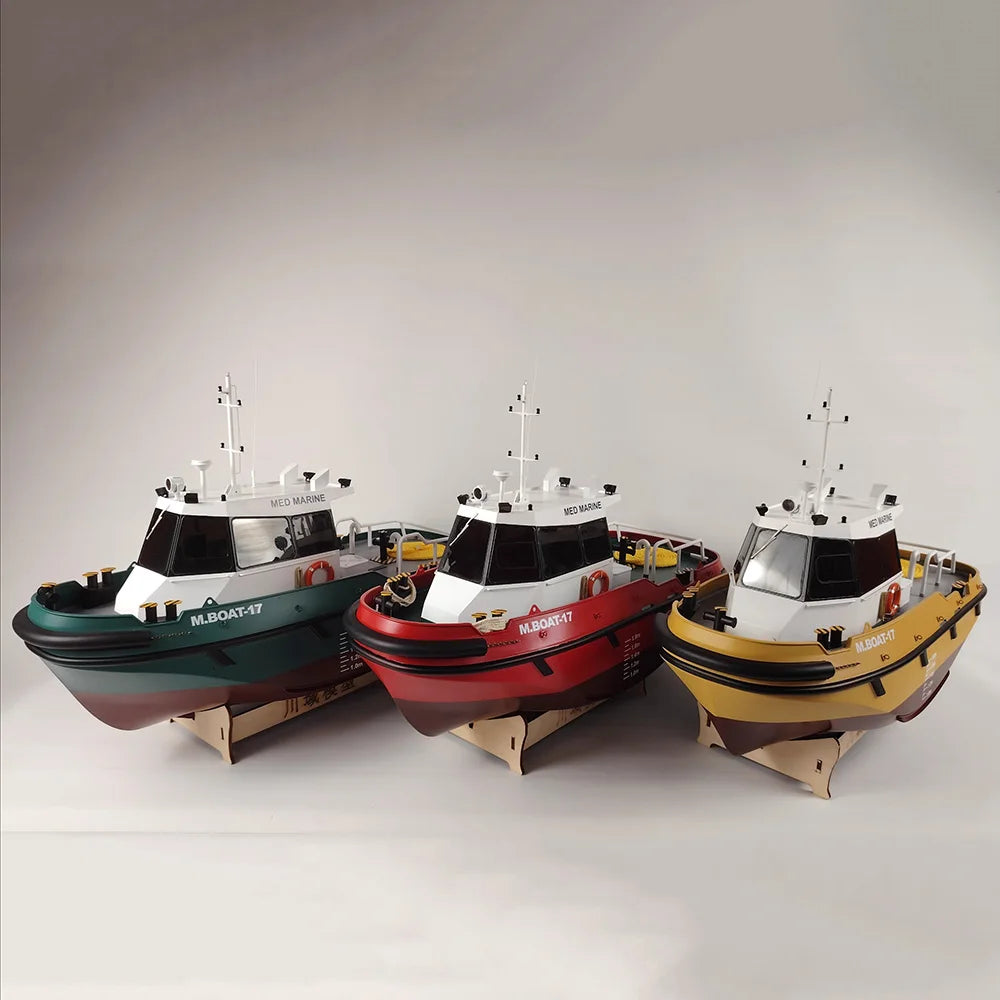 1/20 MED MARINE Remote Control Port Pilot Boat Model Electric Offshore Work Ship Finished Model Toy Remote Control Boat Gift