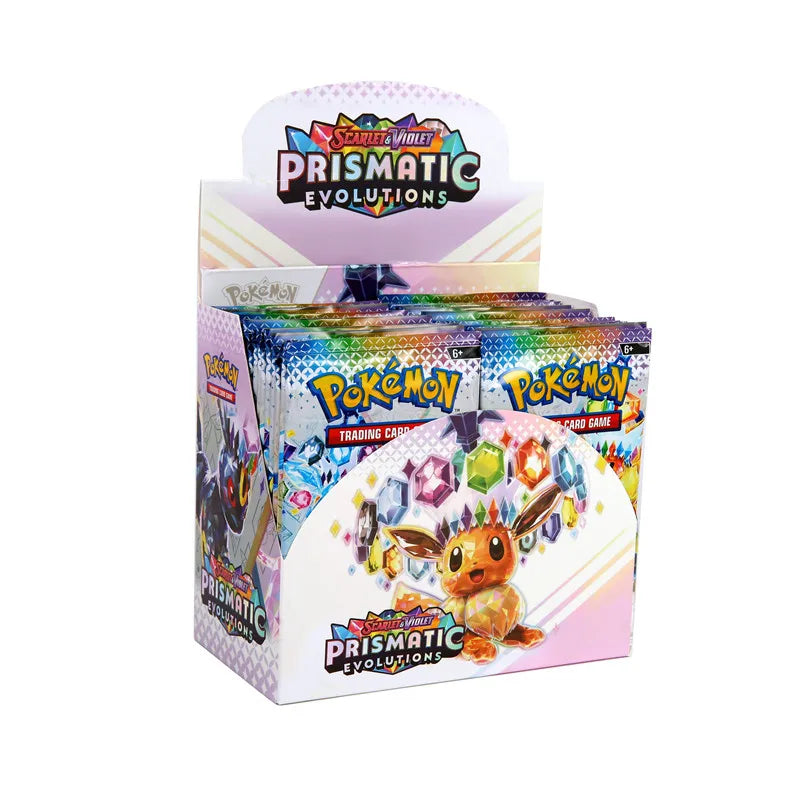 360Pcs Pokemon Card Prismatic Evolutions sv8a Scarlet Violet 151 Surging Sparks PALDEAN FATES English Booster Transaction Card