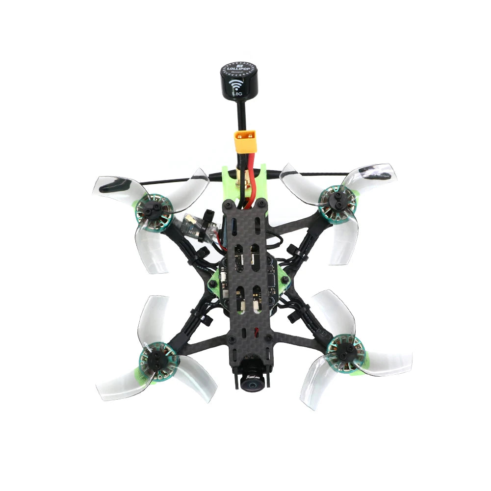 2.5 Inch RC FPV Racing Drone with Nano4 1/3” 800TVL Camera QAV250 Long Flight Distance DIY Freestyle Racing FPV Drone