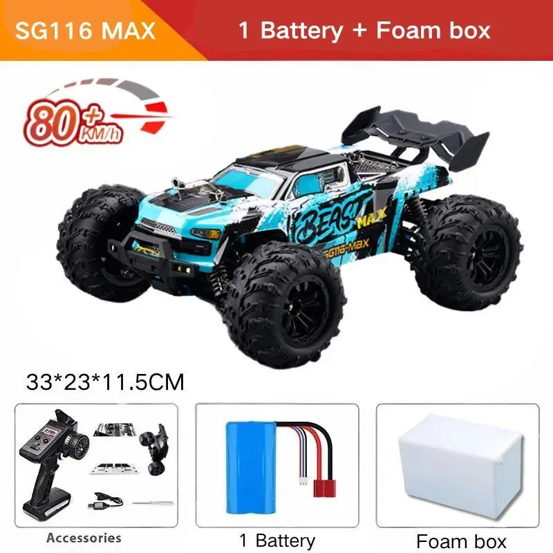 ZLL SG116 MAX/PRO 1:16 High Speed ​​Drift Racing 80KM/H Gold 40KM/H Brushless Motor 4WD RC Car Off Road Car Toys for For Kid Gift