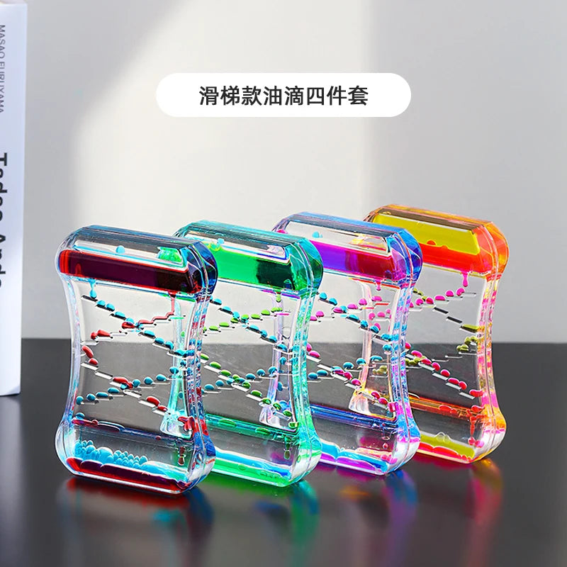 Room Decor Modern Home Decoration Miniatures Book Nook Miniature Items Hourglass Timer Creative Desktop Decompression Kit Gift