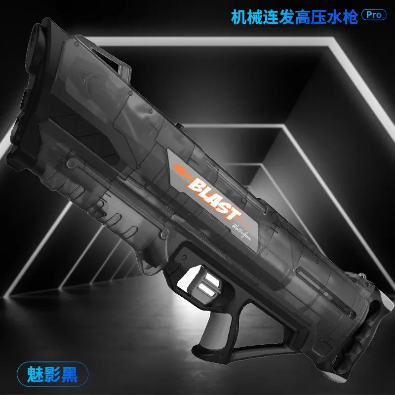 2024 Strongest Manual Pull-Out Type High-Pressure Water Gun Toys, US Adults Outdoor Water Play Toy Water Fight For Boy 14+ Kids