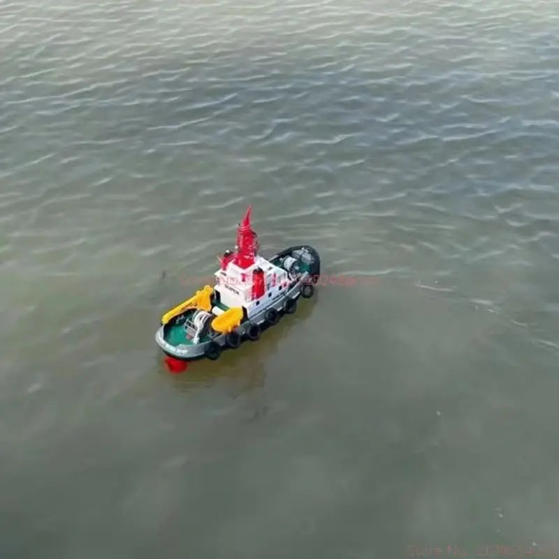 Hot Selling Remote Control Rc Ship Simulation Fire Boat With Spray Water Model High-Speed And Ultra Long Endurance Rescue Boat