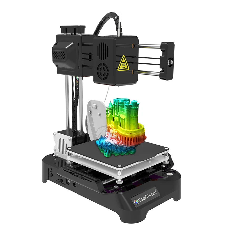Easythreed Mini 3D Printer K9 Easy Use One-click Print Mainboard Magnetic Build Platform Desktop Printer K7 Beginner Kids Gift