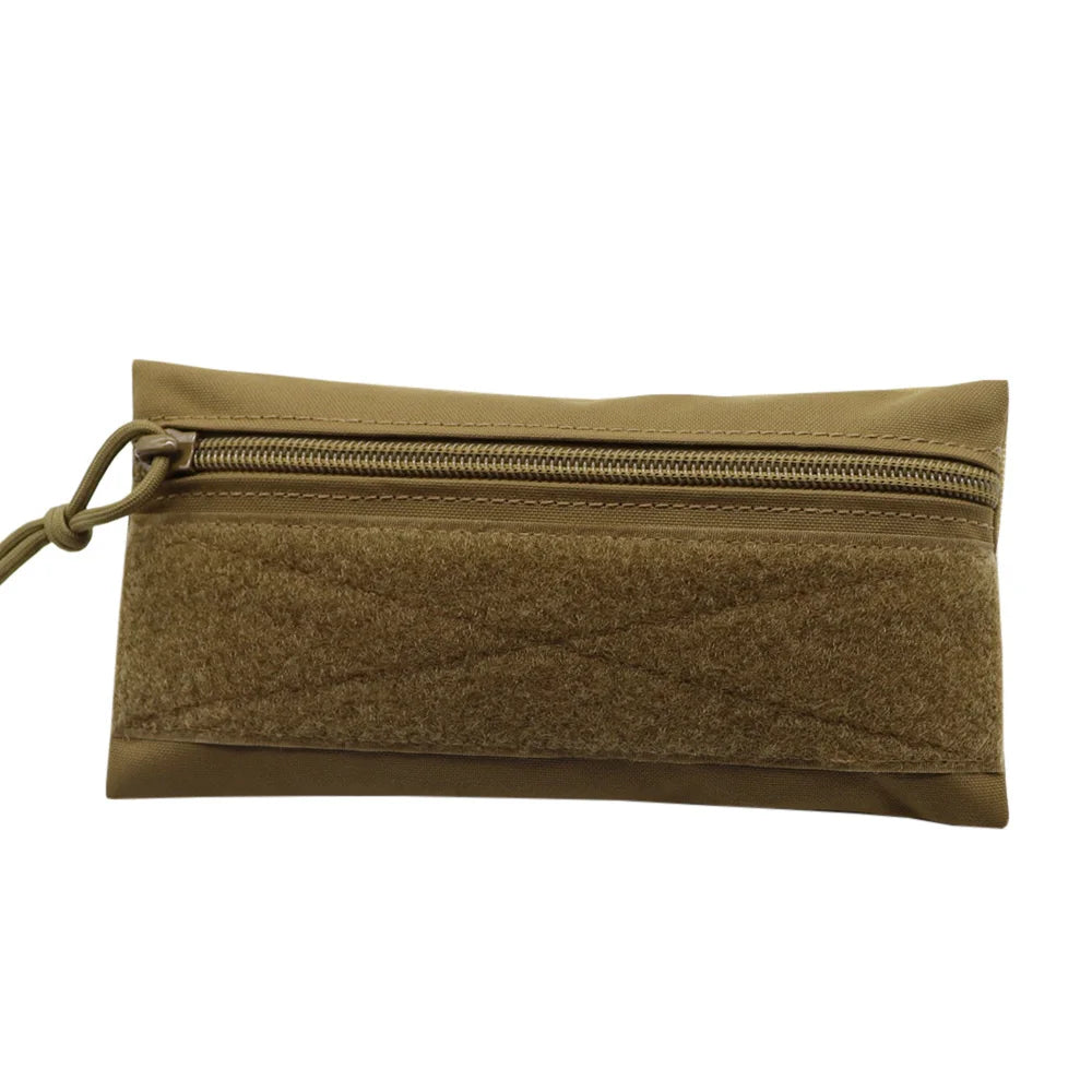 VULPO Tactical Micro Candy Pouch Portable Storage Bag Hunting Vest Patch Pouch MK3 MK4 Airsoft Chest Rig Vest Attached Pouch