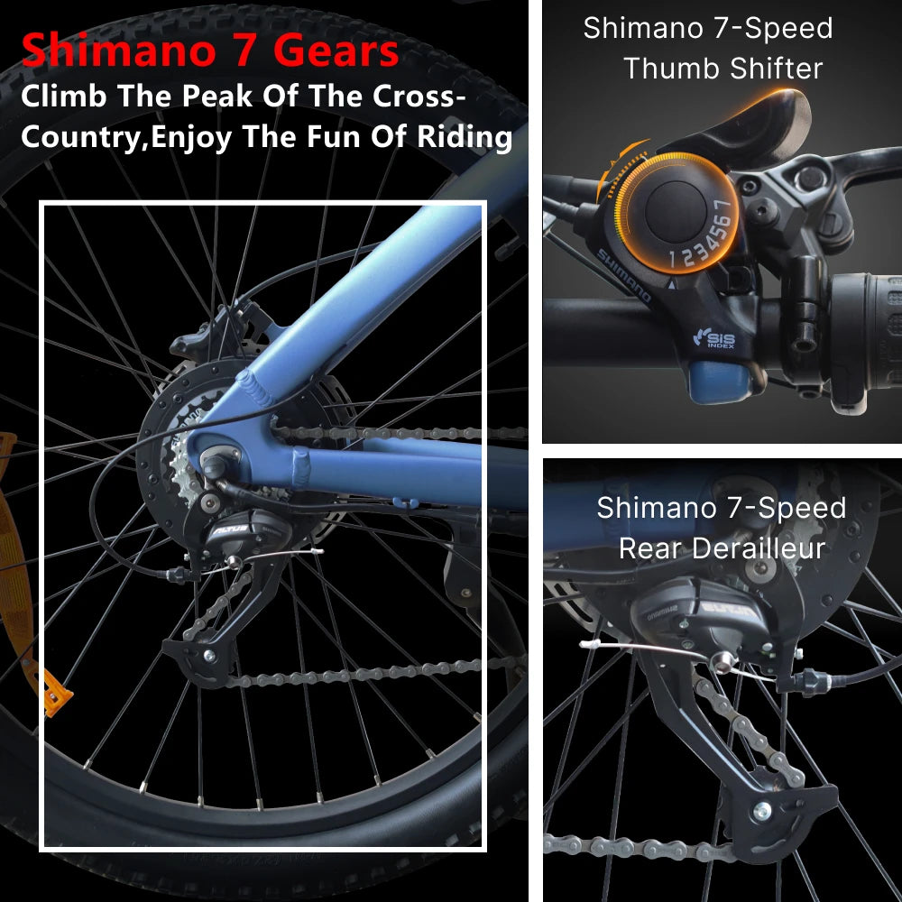 HUANCI Q5 electric bike 2000W electric bikes 27.5 Inch Electric bicycle  48V 20AH  electric e bike Mountain adults ebike fatbike