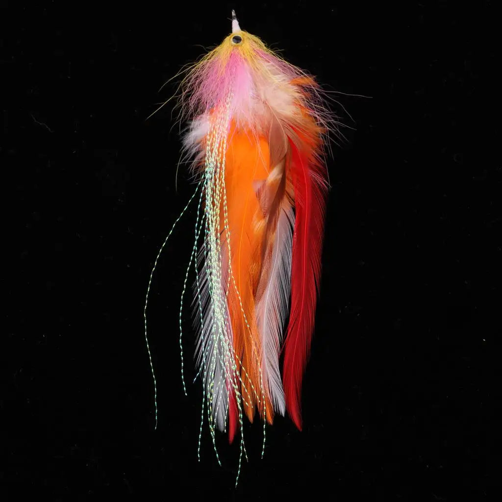 6" Fly Fishing Saltwater Flies Streamer Steelhead Salmon Striper Musky Pike