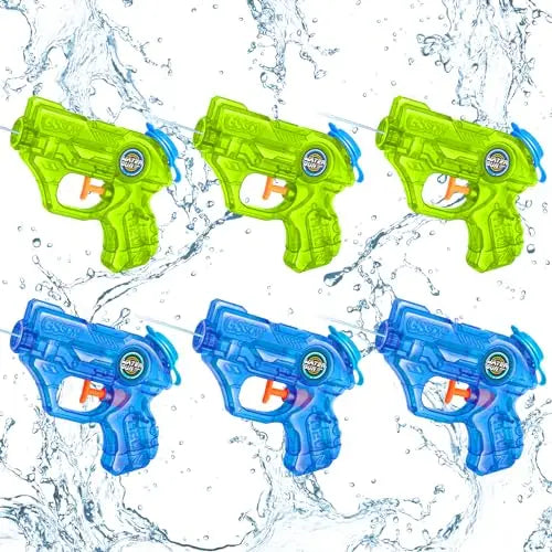 Mini Water Gun for Kids Lightweight Watergun Summer Squirt Water Blaster Pool Toy for Outdoor Swimming Beach Water Fighting