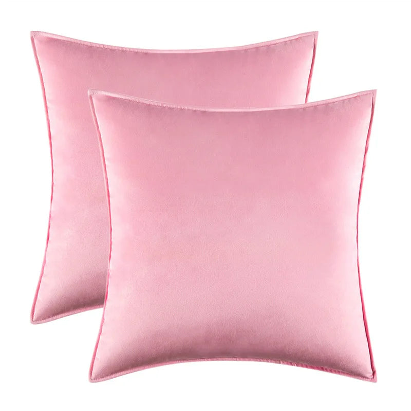 50*50/60*60High Quality Velvet Cushion Cover Bed Pillow Case For Sofa Car Housse De Coussin Decorative Pillows Nordic Home Decor