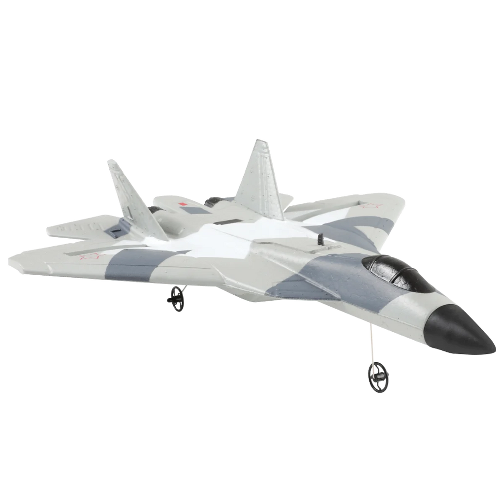 FX657 RC Foam Fighter Plane - 2.4G Radio Control Glider, Light Impact-Resistant Toy for Boys & Kids