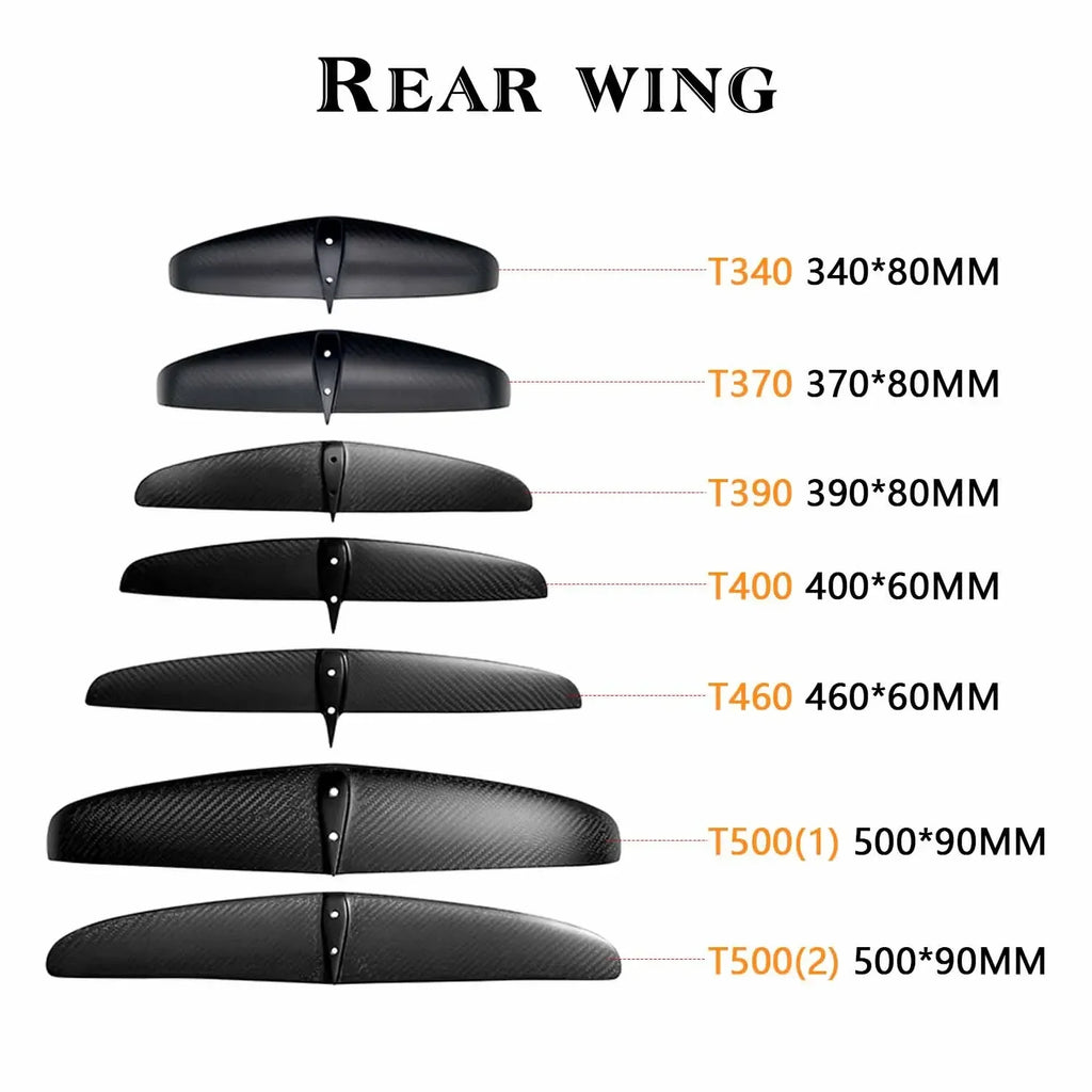 Water sport  GY-SP 860 1212sqcm small Blade Carbon Fiber  wing foil 90cm Mast Efoil Water Use Surfboard Hydrofoil Surfing