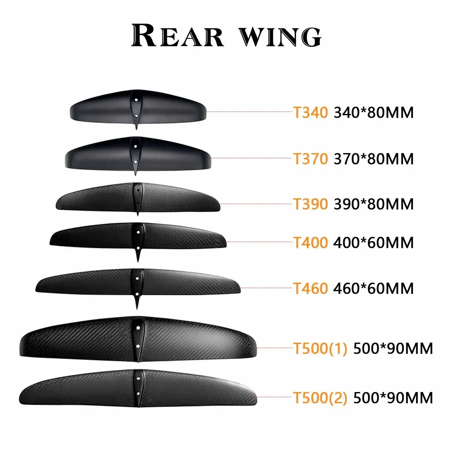 Water sport  GY-SP 860 1212sqcm small Blade Carbon Fiber  wing foil 90cm Mast Efoil Water Use Surfboard Hydrofoil Surfing