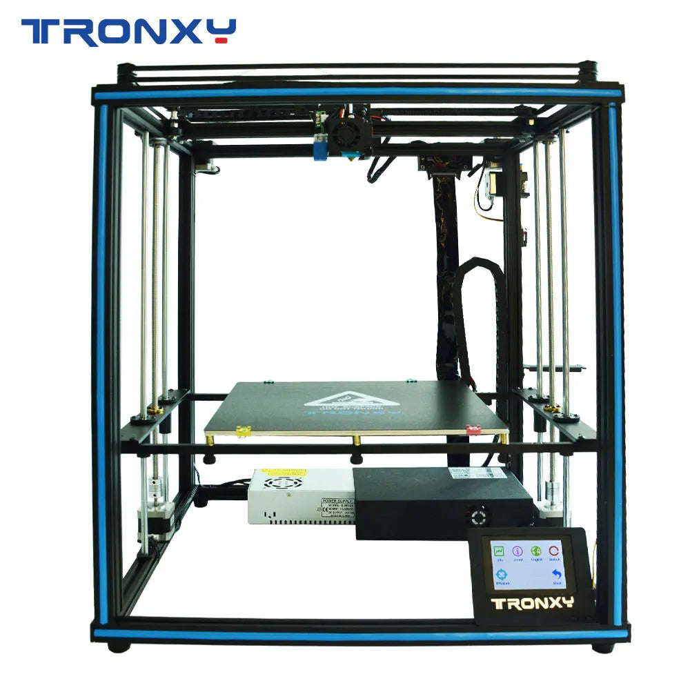 Tronxy X5SA 3D Printer DIY Kits with Large Build Plate 330*330*330mm Full Metal High Precision Resume Power Failure 3D Print