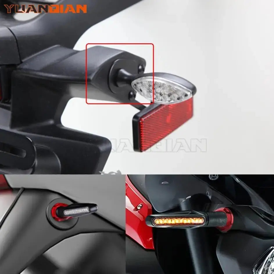 Tenere700 Motorcycle 4pcs Turn Signal Indicator Adapters Spacers FOR YAMAHA TENERE 700 XT700Z XT 700 Z 2018 2019 2020 2021 -2024