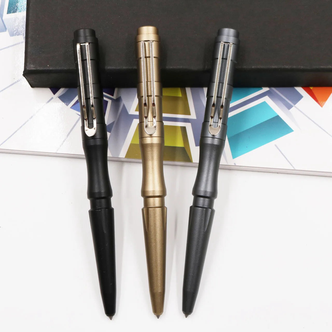 Tactical Pen Self Defense Supplies Gift Package Aviation aluminum alloy Security Protection Personal Defense Tool Defense EDC