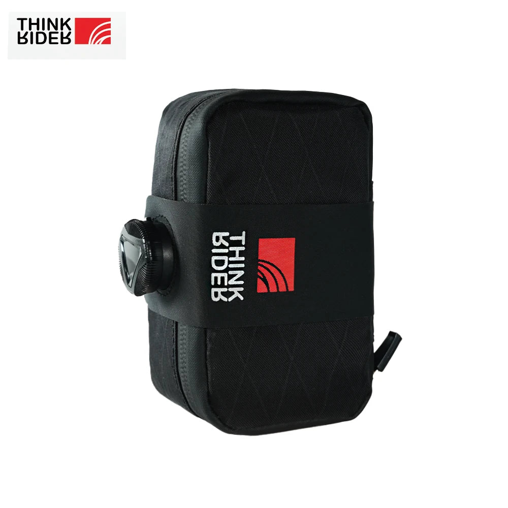 ThinkRider Bicycle Saddle Bag 0.8L Mini Portable Tail Bag MTB Road Bike Tool kit Repair Bag Reflective Cycling Accessori