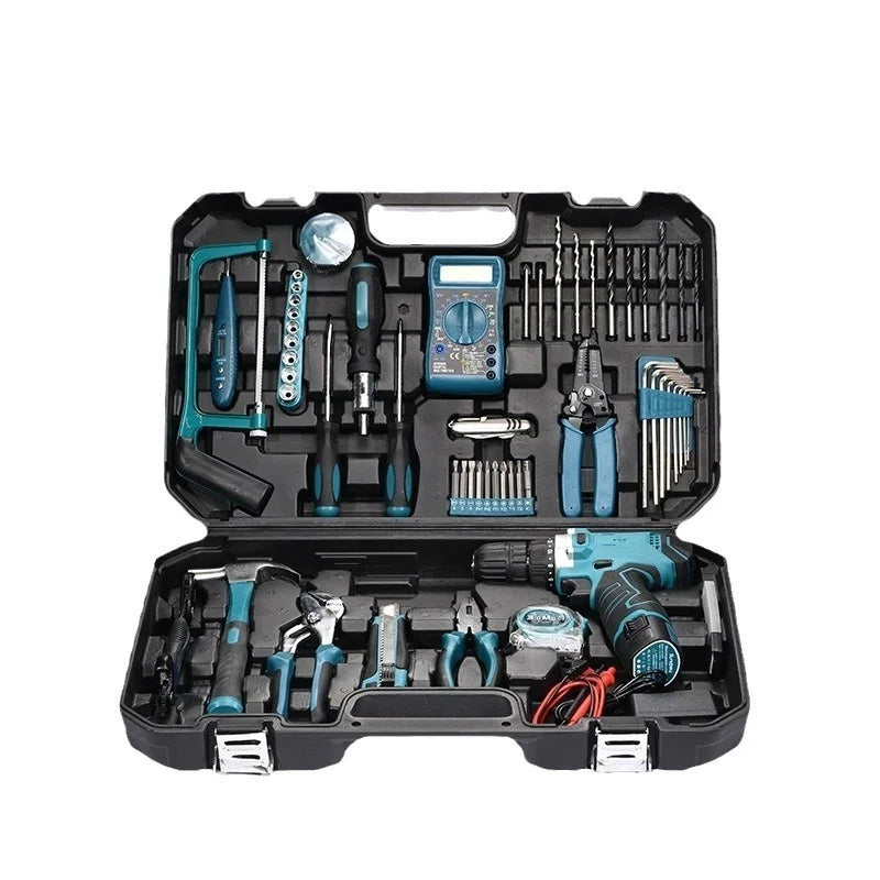 63 Piece ZTEN High-power Lithium Electric Hand Drill Multifunctional Household Hardware Tool Combination Handheld Drill Set