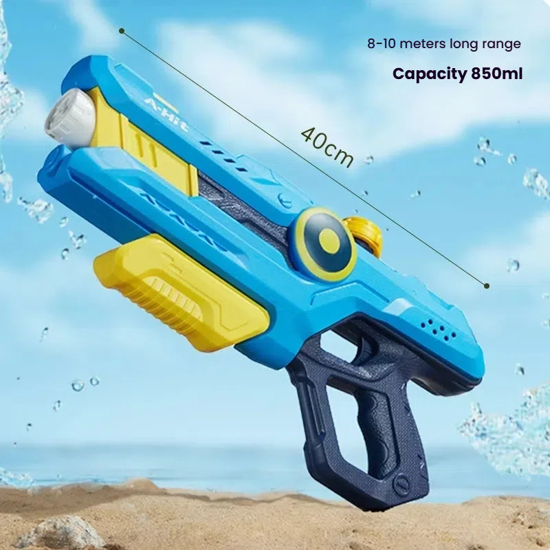 Summer Water Guns for Kids Adults, High Pressure Squirt Toys with 4 Spray Modes, Large Capacity &amp; Leak-Proof Design for Pool Bea