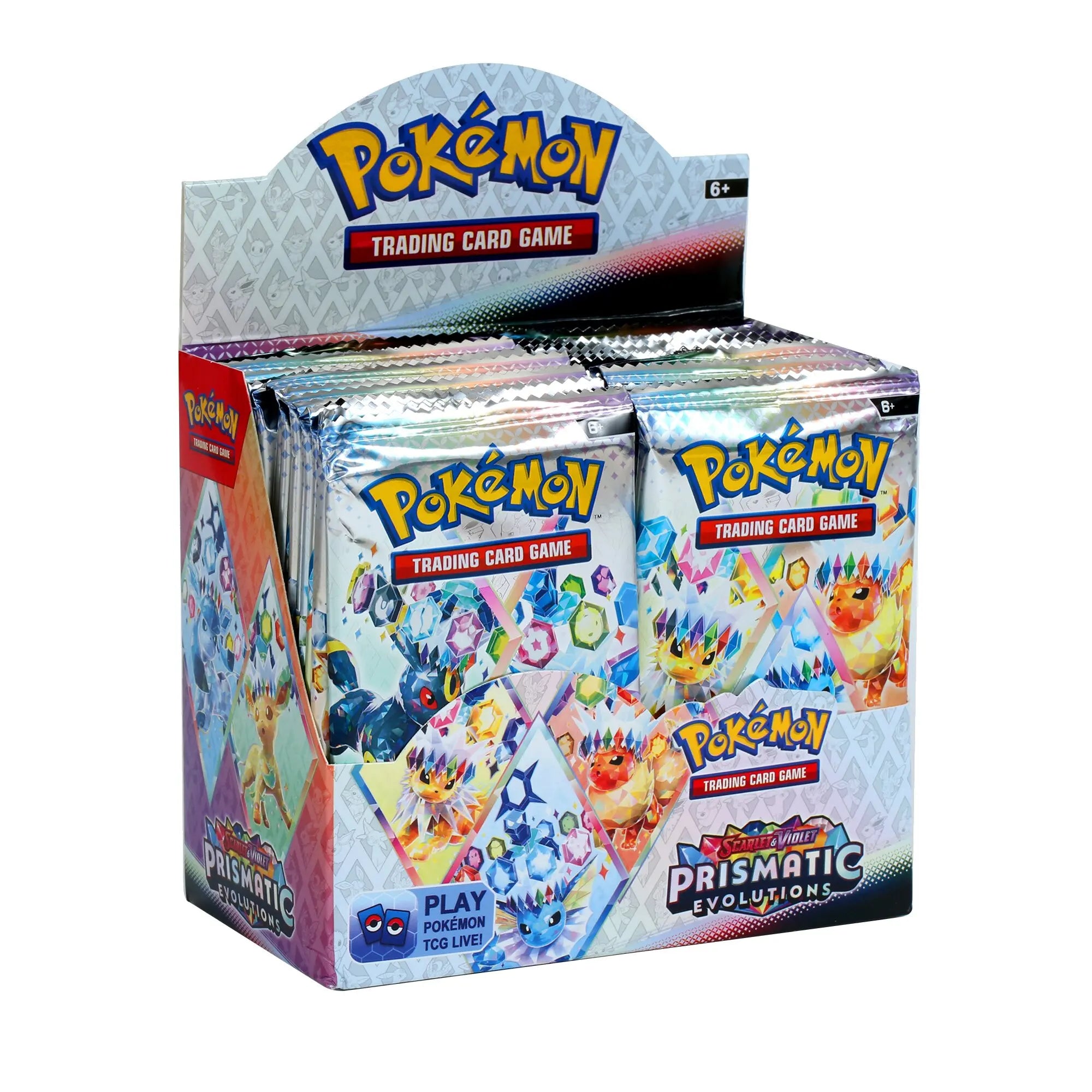 360Pcs Pokemon Card Prismatic Evolutions sv8a Scarlet Violet 151 Surging Sparks PALDEAN FATES English Booster Transaction Card