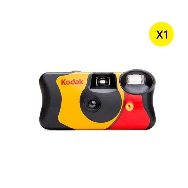 1-5 Pcs Original Kodak FunSaver Single Use Camera With Flash Disposable Point-and-Point Film Cameras 27 Sheets 39 Sheets
