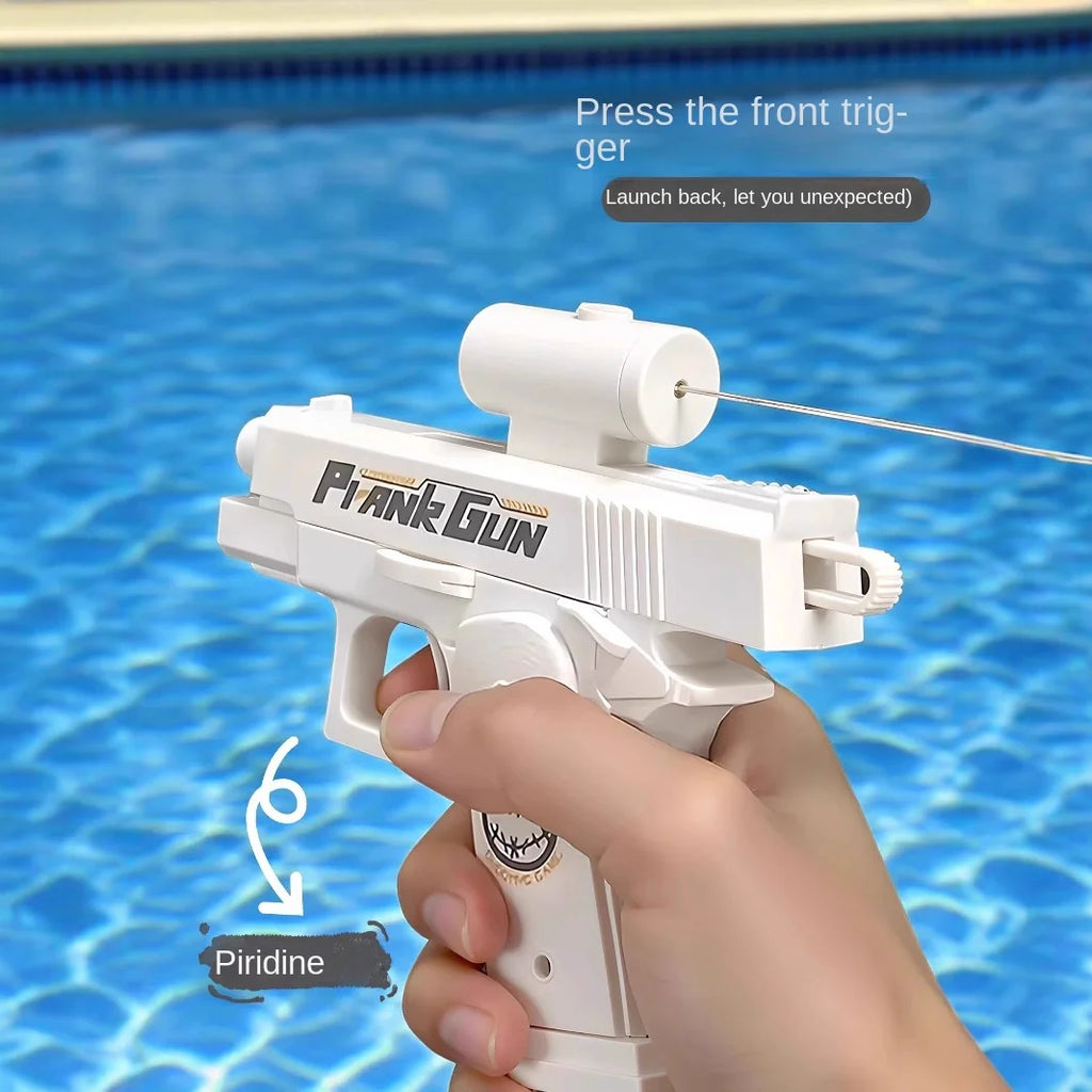 Funny Double-Sided Reverse Water Gun - Summer Prank Toy,Mini Tactical Water Sprayer for Kids &amp; Adults, Pool Beach Water Fight