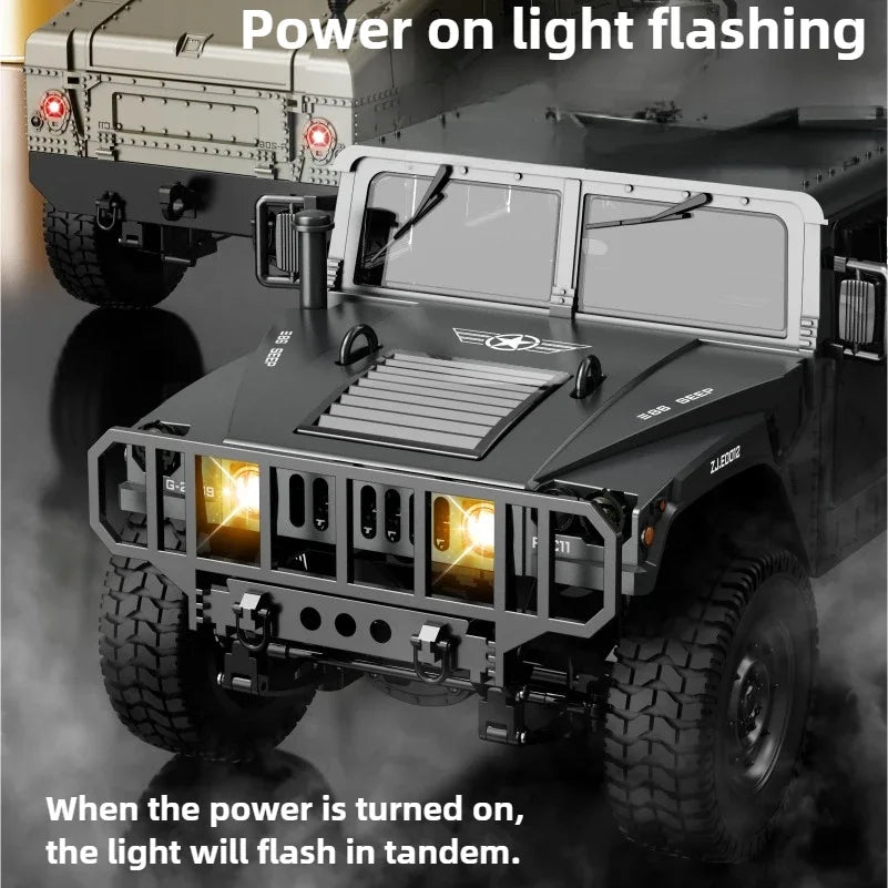 JJRC C8835 RC Car 3 Batteries Simulation 4x4 All-terrain RC Off-road Climbing Car Electric Remote Control Car Model with Light