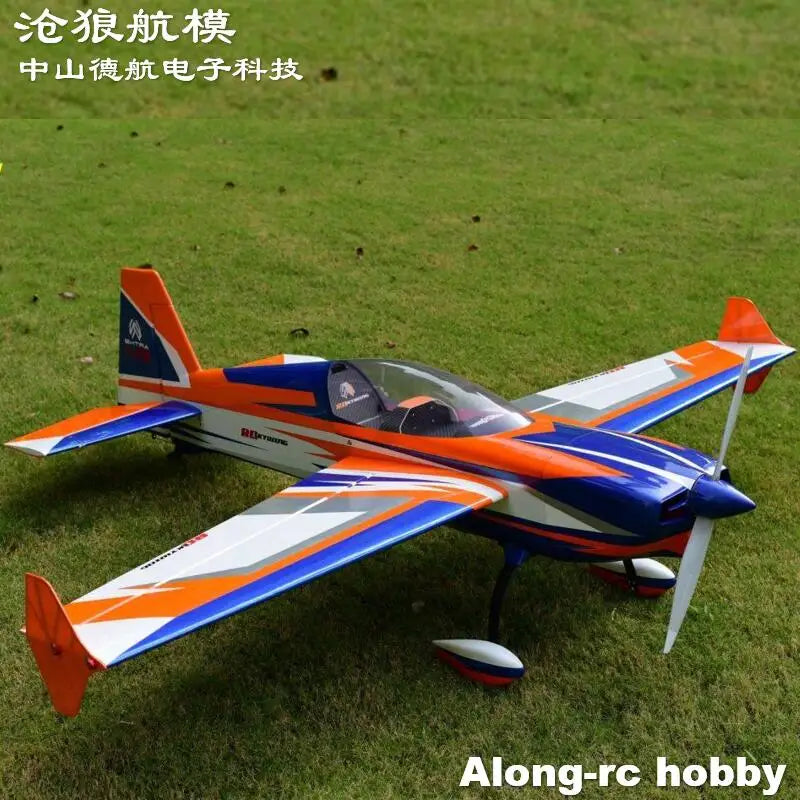 Skywing Wood Material Plane RC 3D Airplane Models Hobby 74 Inch 1.8M Wing Span 74" 120E Extra NG 35CC 3D EP or Gas Aircraft Kit