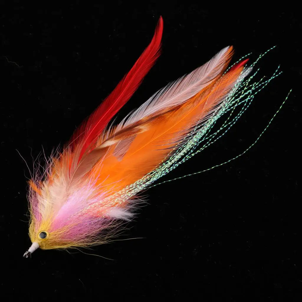 6" Fly Fishing Saltwater Flies Streamer Steelhead Salmon Striper Musky Pike