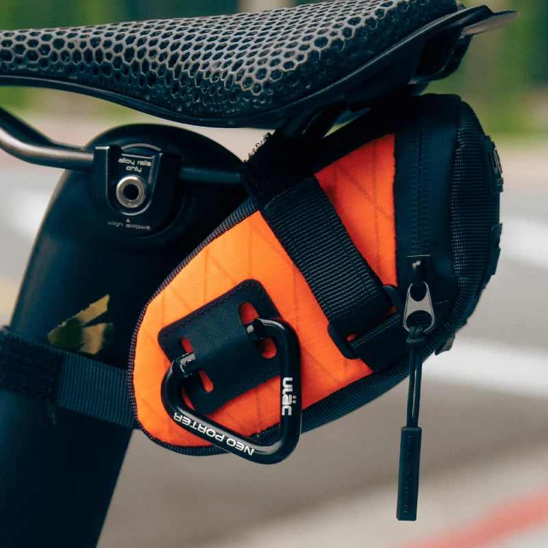 ULAC Cycling Seat Bag 0.6/1/1.3L Multi-color Bicycle Saddle Bag Waterproof MTB Road Bike Repair Tools Bag Tail Pack Accessories