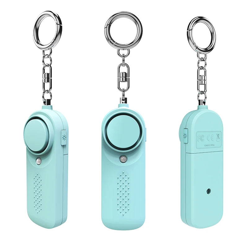 130db Protect Alert Personal Defense Siren Anti-attack Security for Children Girl Older Women Carrying Loud Panic Alarm