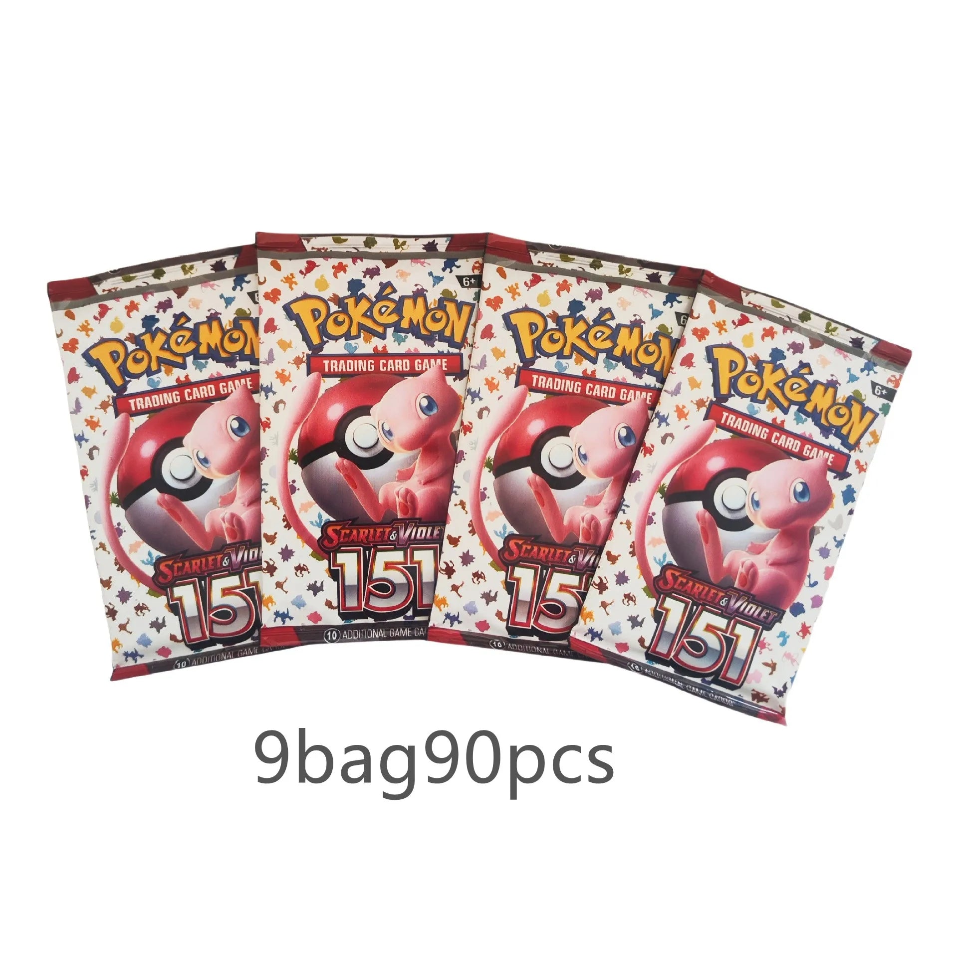 360Pcs Pokemon Card Prismatic Evolutions sv8a Scarlet Violet 151 Surging Sparks PALDEAN FATES English Booster Transaction Card