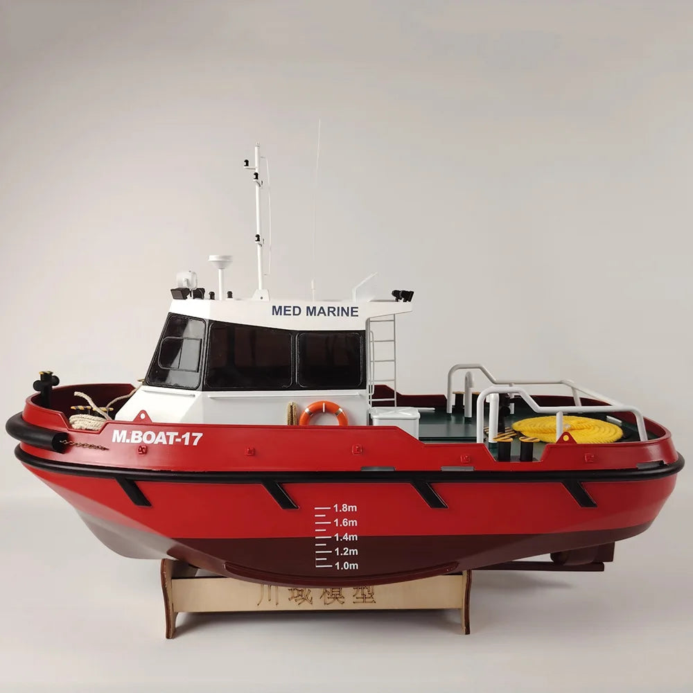 1/20 MED MARINE Remote Control Port Pilot Boat Model Electric Offshore Work Ship Finished Model Toy Remote Control Boat Gift