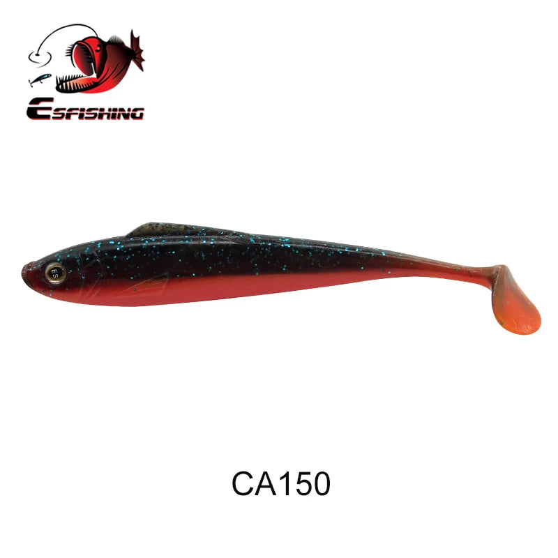 ESFISHING Fishing Lures New Kauli Shad 135mm 160mm Soft Bait Tackle Swimbait Isca Artificial Wobbler Bass