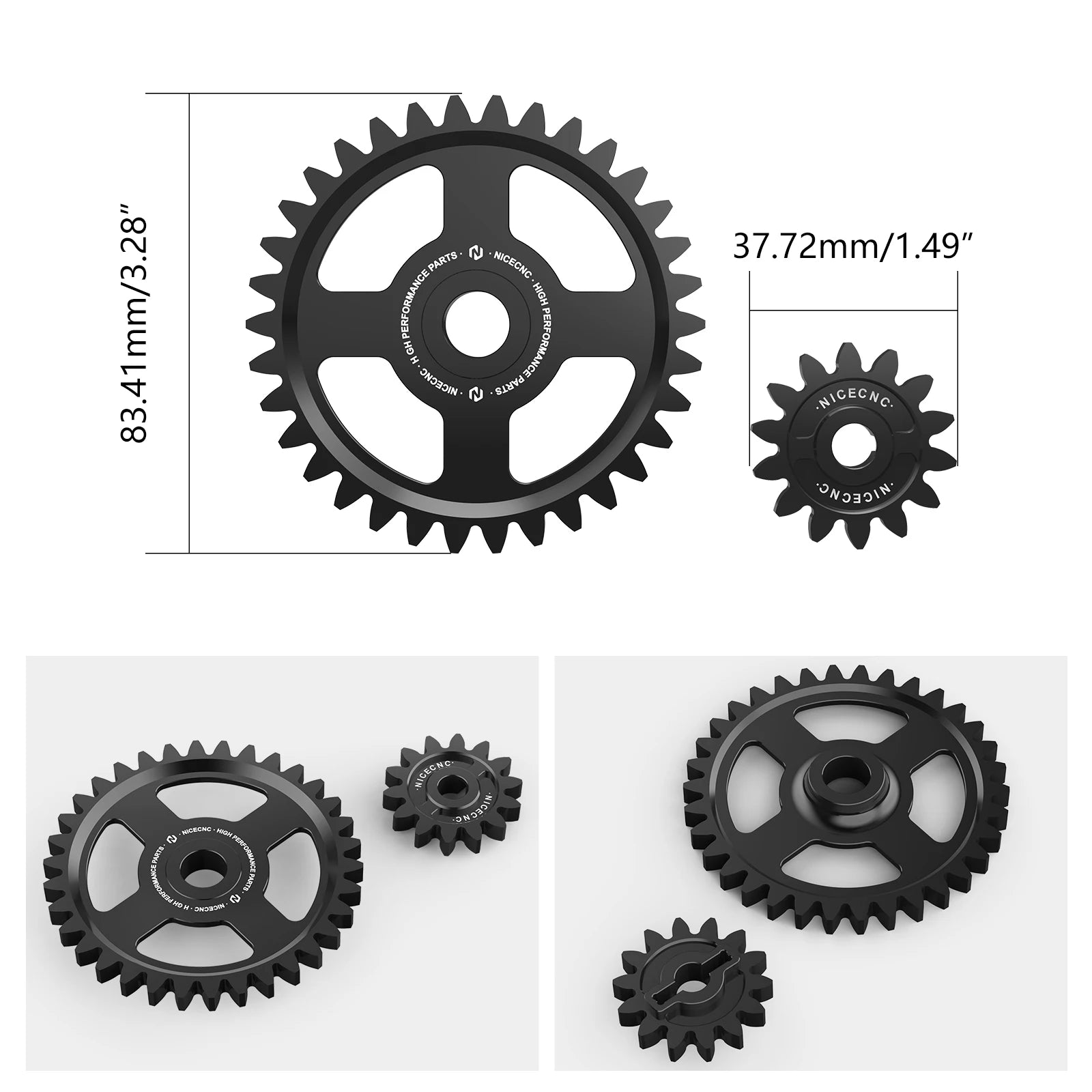 NICECNC For KTM EXC EXC-F XCF-W SX-F XC-F 250 350 Husqvarna FC FX FE 350 250 2017-2022 Motorcycle Engine Oil Pump Idler Gear Kit