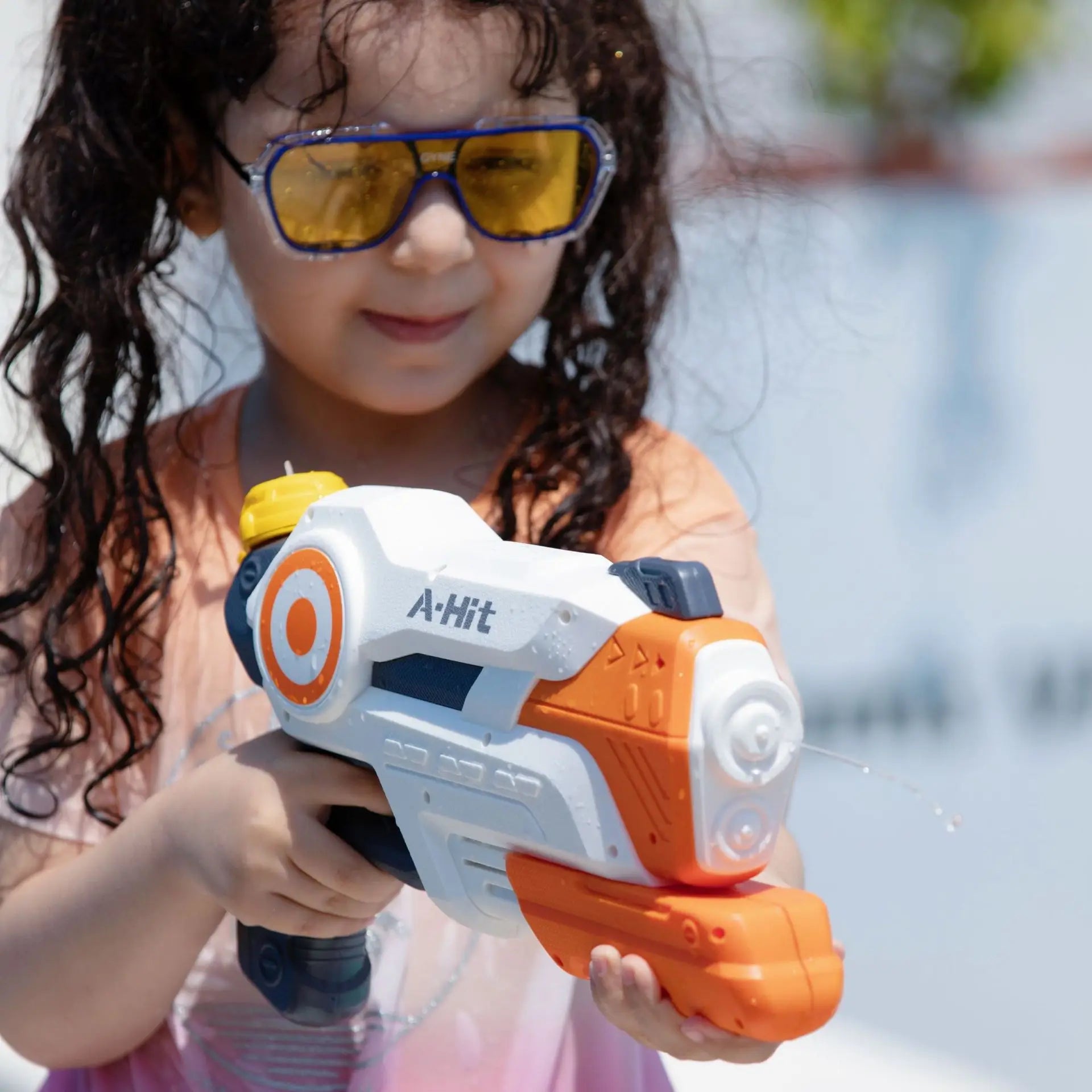Summer Water Guns for Kids Adults, High Pressure Squirt Toys with 4 Spray Modes, Large Capacity &amp; Leak-Proof Design for Pool Bea