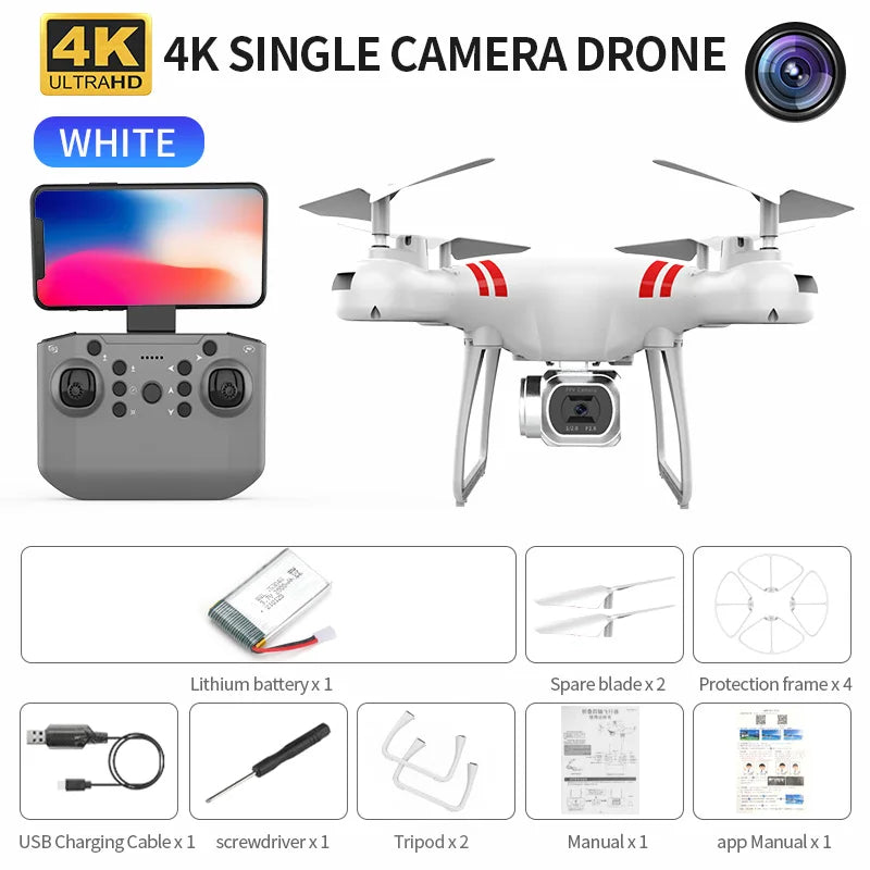 KBDFA KY101 RC Drone Professional 4K HD Camera Aerial Photography Brushless Motor WIFI Lifting Obstacle Avoidance RC Quadcopter