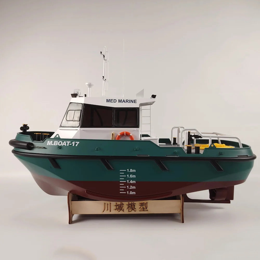 1/20 MED MARINE Remote Control Port Pilot Boat Model Electric Offshore Work Ship Finished Model Toy Remote Control Boat Gift