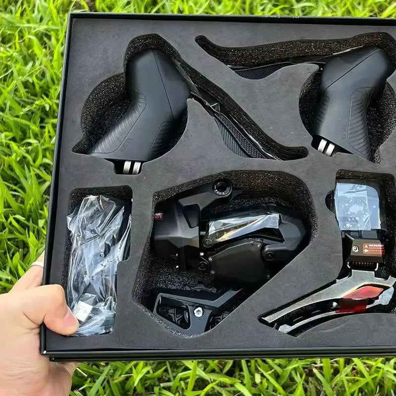 Wheeltop EDS TX 6000 7000 Wireless Electronic Road Bike Groupset Carbon Fiber 7-14 Speed Compatible Rim and Disc Brake