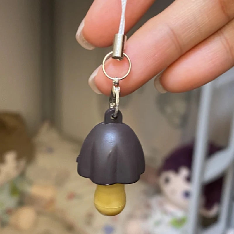 Japanese Charms Resin Chocolate Mushroom Hello Kitty Keychains Bag Pendant Kawaii Cute Vintage Hello Kitty Keychain Gift