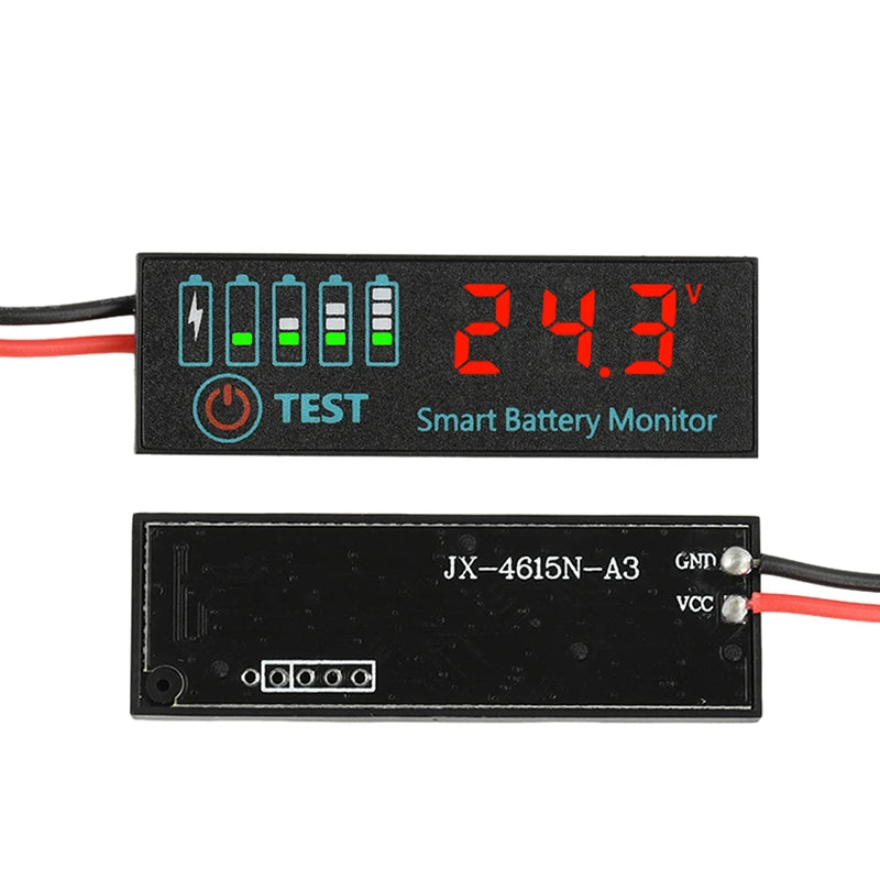 12V/24V/36V/48V Battery Charge Indicator Board 18650 Li-ion Lipo Lithium Battery Level Indicator Tester Capacity Tester Meter