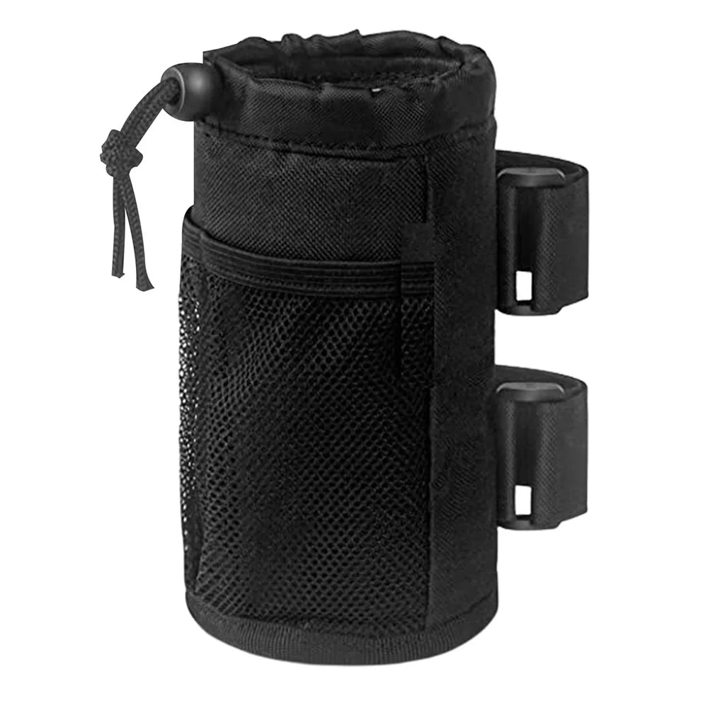 Water Bottle Pouch Drawstring Thermal Insulation Layer Cart Cup Holder Kettle Carrier Bag Bike Storage Pocket Water Bag