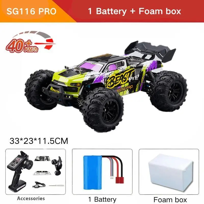 ZLL SG116 MAX/PRO 1:16 High Speed ​​Drift Racing 80KM/H Gold 40KM/H Brushless Motor 4WD RC Car Off Road Car Toys for For Kid Gift